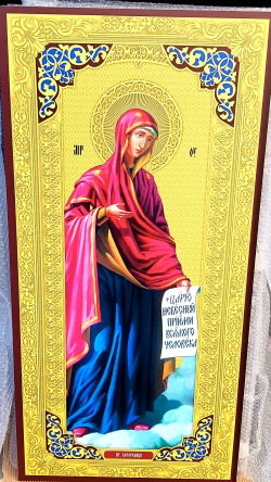 Богородица Ростовой образ